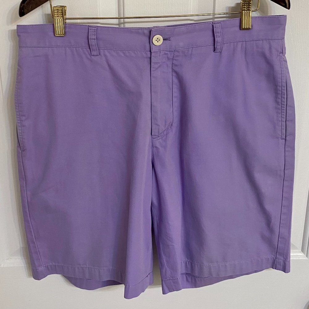 Purple Vineyard Vines Club Shorts (33)